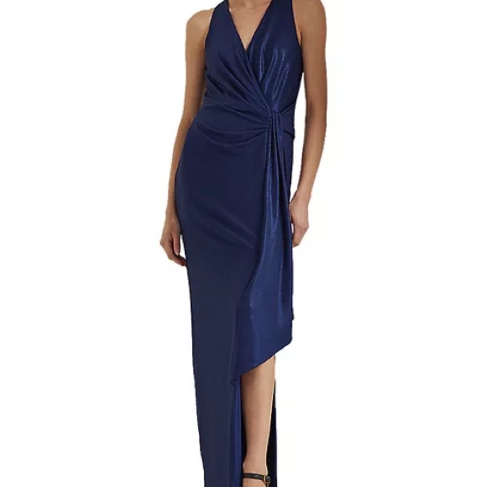 Elegant Blue Evening Gown